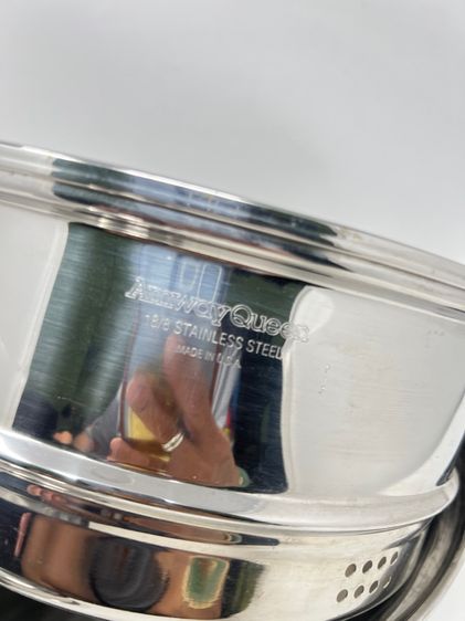 หม้อ Amway Queen​ Made in USA 🇺🇸  10 ชิ้น รูปที่ 5