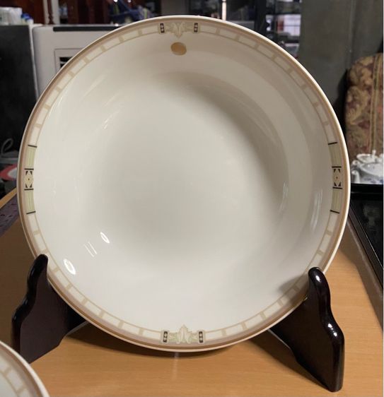 ชุดจานสเต็ก จานดินเนอร์ ชามก้นลึก และจานแบ่ง ใบ  Nar🌿umi  รูปที่ 3