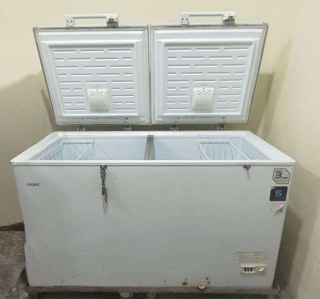 ตู้แช่แข็ง HAIER (ไฮเออร์) ฝาแบบปิดทึบ รุ่นHCF478H-2 ขนาด15.2 คิว 

