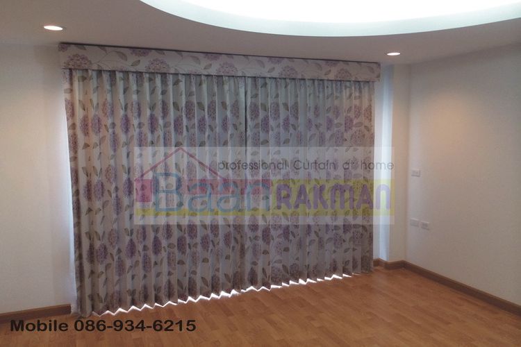 ม่านลอน (Wave Curtain) รับทำออกแบบตกแต่ง ตัดเย็บและติดตั้ง ม่านตอกตาไก่,ผ้าม่านจีบ ม่านคอกระเช้า ม่านพับ ม่านม้วน ม่านปรับแสง รูปที่ 6