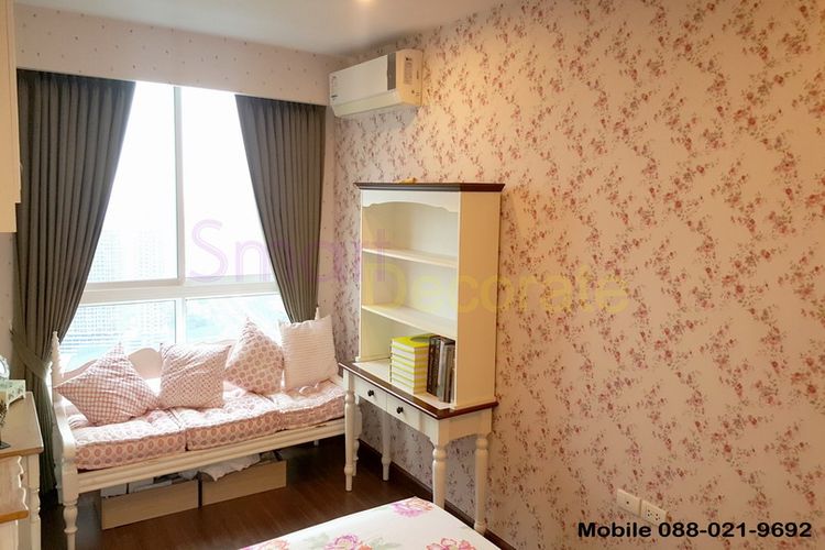 ม่านลอน (Wave Curtain) รับทำออกแบบตกแต่ง ตัดเย็บและติดตั้ง ม่านตอกตาไก่,ผ้าม่านจีบ ม่านคอกระเช้า ม่านพับ ม่านม้วน ม่านปรับแสง รูปที่ 7