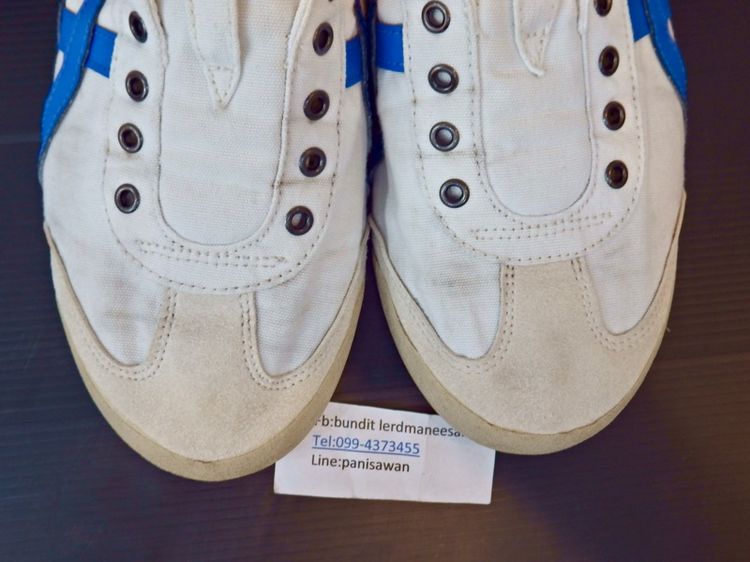 Onitsuka Tiger MEXICO 66 SLIP ON สี WhiteTricolor ไซร์27cm แท้สวยๆ สภาพดี890 บาท รูปที่ 7