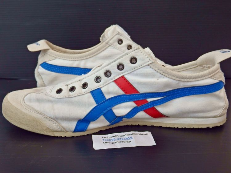 Onitsuka Tiger MEXICO 66 SLIP ON สี WhiteTricolor ไซร์27cm แท้สวยๆ สภาพดี890 บาท รูปที่ 9