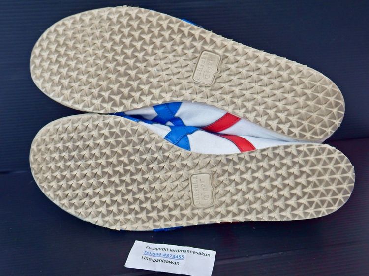 Onitsuka Tiger MEXICO 66 SLIP ON สี WhiteTricolor ไซร์27cm แท้สวยๆ สภาพดี890 บาท รูปที่ 10