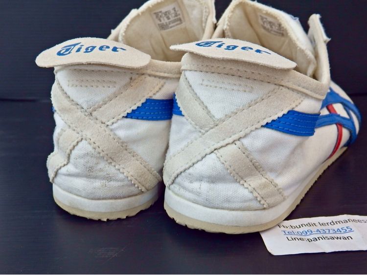 Onitsuka Tiger MEXICO 66 SLIP ON สี WhiteTricolor ไซร์27cm แท้สวยๆ สภาพดี890 บาท รูปที่ 3