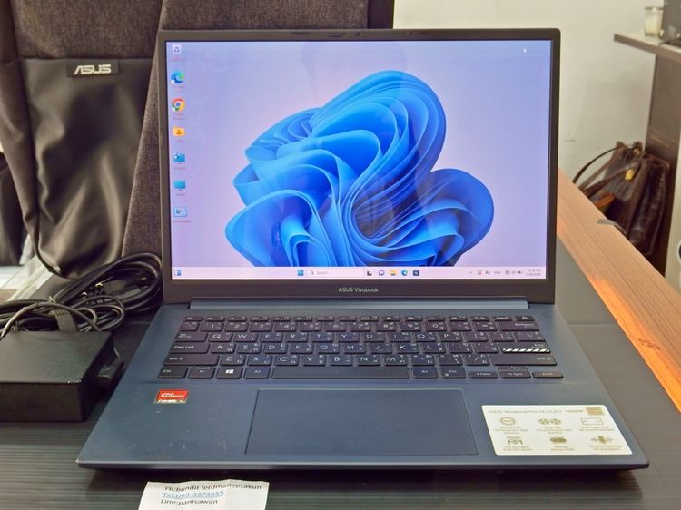 VivoBook 16 กิกะไบต์ Asus vivibook pro จอ LED 2.8K ryzen7 ram16 สวยๆ ราคาคุ้มๆ 7,800 บาท