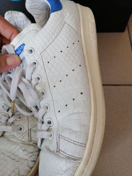 รองเท้า adidas stn smith​ size​ 9 us ส่งฟรี รูปที่ 11