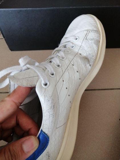 รองเท้า adidas stn smith​ size​ 9 us ส่งฟรี รูปที่ 15