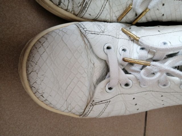 รองเท้า adidas stn smith​ size​ 9 us ส่งฟรี รูปที่ 12