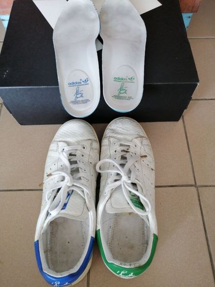 รองเท้า adidas stn smith​ size​ 9 us ส่งฟรี รูปที่ 6