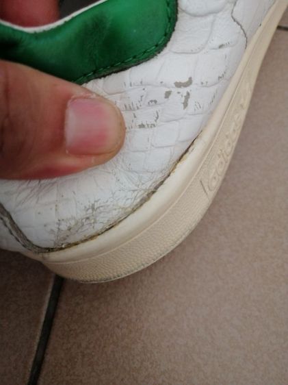 รองเท้า adidas stn smith​ size​ 9 us ส่งฟรี รูปที่ 16