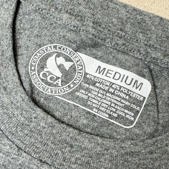 เสื้อยืด CCA Size M รูปที่ 5