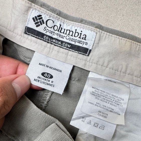 กางเกง​ขาสั้น Columbia Outdoor​ Size ​40 รูปที่ 4