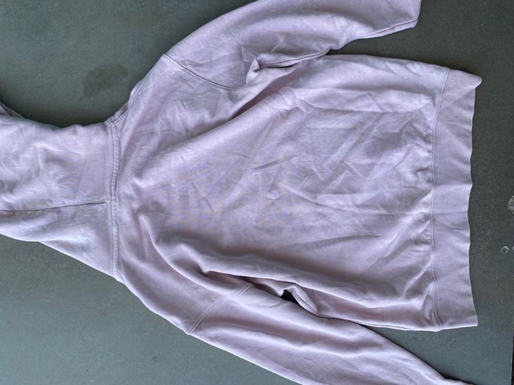 Nike Mini Swoosh Hoodie Pink Pullover Minimal รูปที่ 2