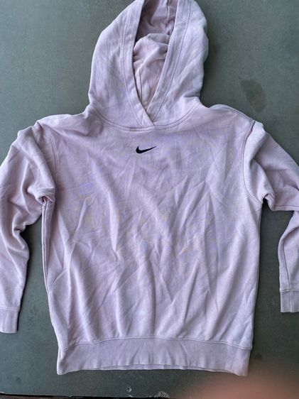 Nike Mini Swoosh Hoodie Pink Pullover Minimal