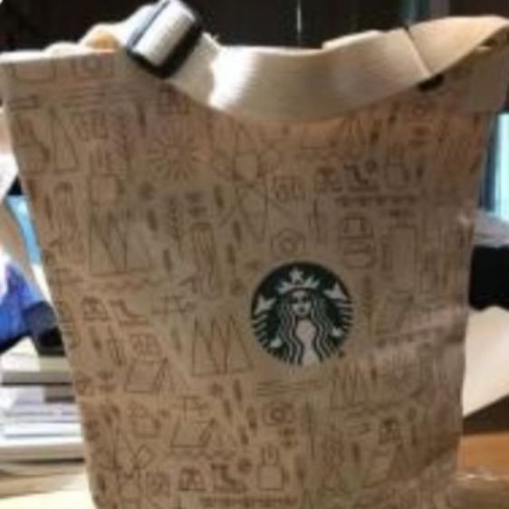 กระเป๋าสตารบัคแท้มือ2