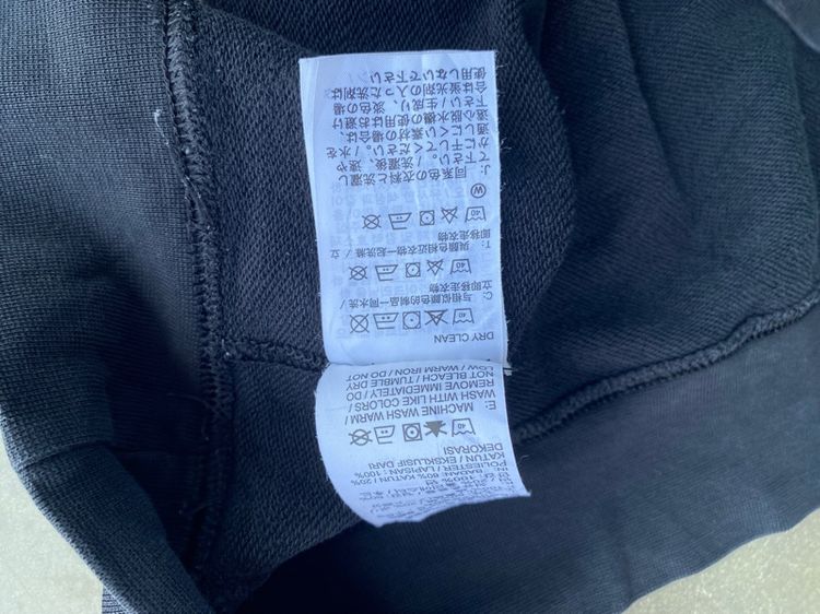 Nike Multi Logo Hoodie Black Pullover Streetwear รูปที่ 3