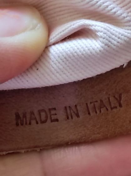 กระเป๋า Red Valentino Beige Canvas   Clutch   รูปที่ 5