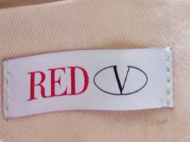 กระเป๋า Red Valentino Beige Canvas   Clutch   รูปที่ 4