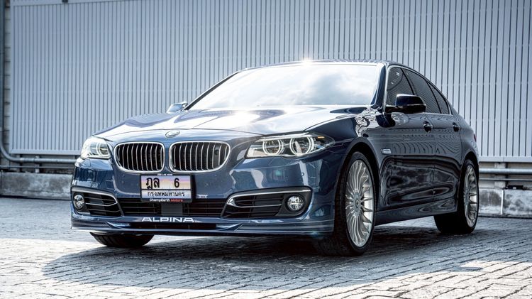 BMW Series 5 2016 520d Sedan ดีเซล ไม่ติดแก๊ส เกียร์อัตโนมัติ น้ำเงิน รูปที่ 3
