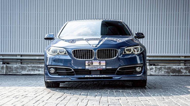 BMW Series 5 2016 520d Sedan ดีเซล ไม่ติดแก๊ส เกียร์อัตโนมัติ น้ำเงิน รูปที่ 2