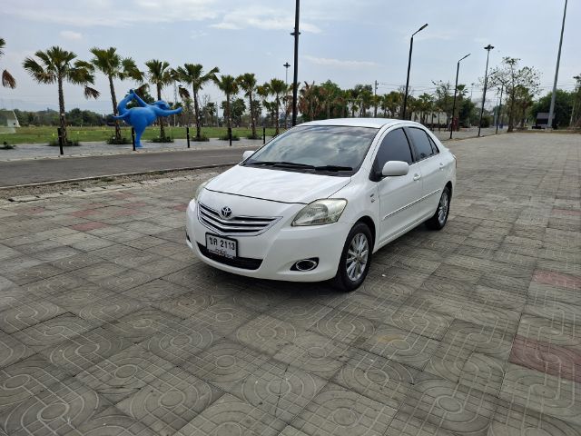 Toyota Vios 2011 1.5 ES Sedan เบนซิน ไม่ติดแก๊ส เกียร์อัตโนมัติ ขาว รูปที่ 4