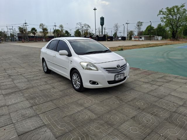 Toyota Vios 2011 1.5 ES Sedan เบนซิน ไม่ติดแก๊ส เกียร์อัตโนมัติ ขาว รูปที่ 3
