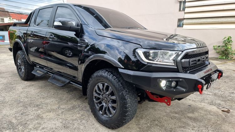 Ford Ranger 2021 FX4 MAX 2.0 Bi-Turbo 10AT 4WD Pickup ดีเซล เกียร์อัตโนมัติ ดำ รูปที่ 4