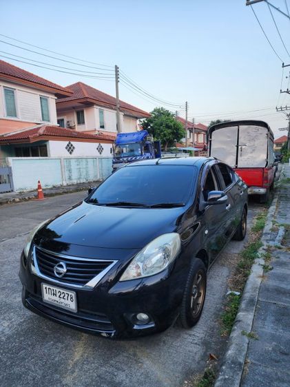 รถ Nissan Almera 1.2 VL สี ดำ