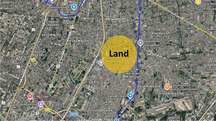 ขายที่ดินพร้อมสิ่งปลูกสร้าง ใกล้มหาวิทยาลัยหอการค้าไทย  รูปที่ 4