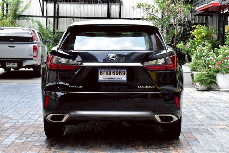 Lexus RX200t 2018 2.0 Premium Utility-car เบนซิน ไม่ติดแก๊ส เกียร์อัตโนมัติ ดำ รูปที่ 4