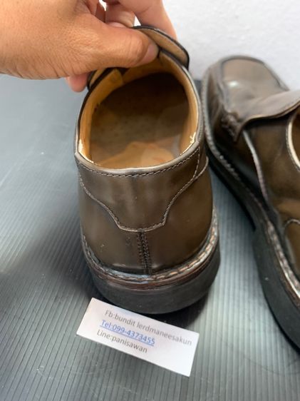 Takeo Kikuchi รองเท้าหนังแท้ made in japan ไซร์ 25.5 cm  รูปที่ 7