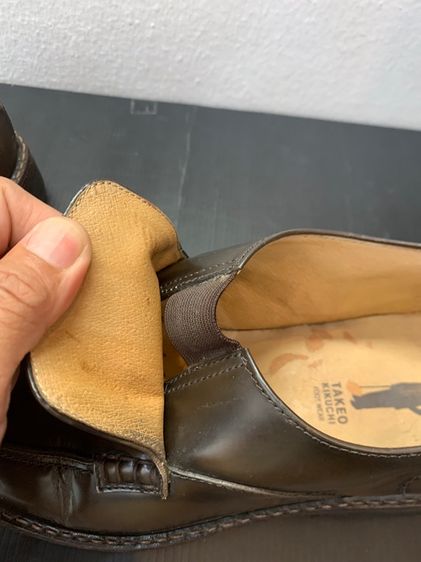 Takeo Kikuchi รองเท้าหนังแท้ made in japan ไซร์ 25.5 cm  รูปที่ 16