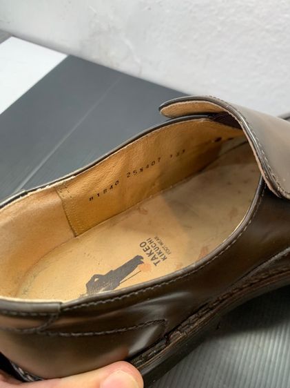 Takeo Kikuchi รองเท้าหนังแท้ made in japan ไซร์ 25.5 cm  รูปที่ 8
