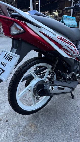 YAMAHA SPARK 115 i หัวฉีดเกียร์สตาร์ทมือ เครื่องดีมากสีสวยมากต้องมาดูของจริงมีสถานที่ให้ทดลองขับขี่ก่อนซื้อ รูปที่ 16