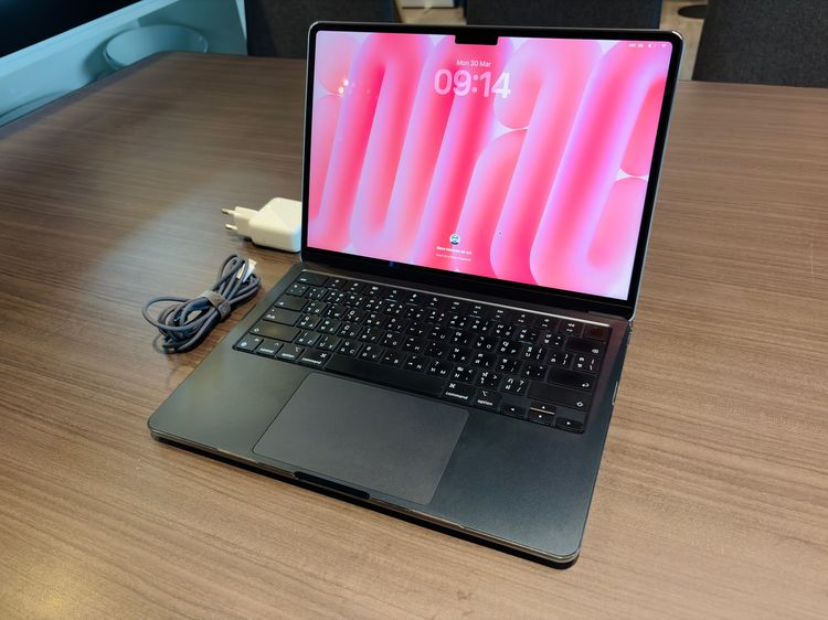 Apple แมค โอเอส 8 กิกะไบต์ อื่นๆ ไม่ใช่ 🖥️ ขาย MacBook Air 13" M3 (2024) สี Midnight สภาพเหมือนใหม่ มีกล่องเดิม