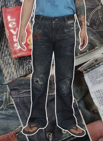 ลีวายส์ COPPER👖🇺🇲วินเทจ แรไอเทม รูปที่ 18