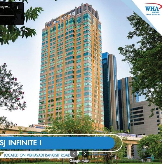 เช่าสำนักงานในอาคาร SJ Infinite I Business Complex by WHA Group