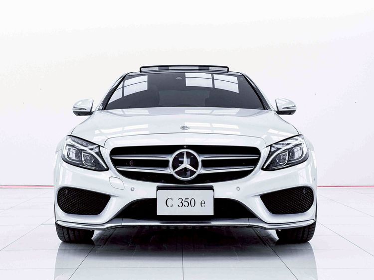 Mercedes-Benz C-Class 2018 C350e Sedan ปลั๊กอินไฮบริด (PHEV) ไม่ติดแก๊ส เกียร์อัตโนมัติ เทา รูปที่ 3