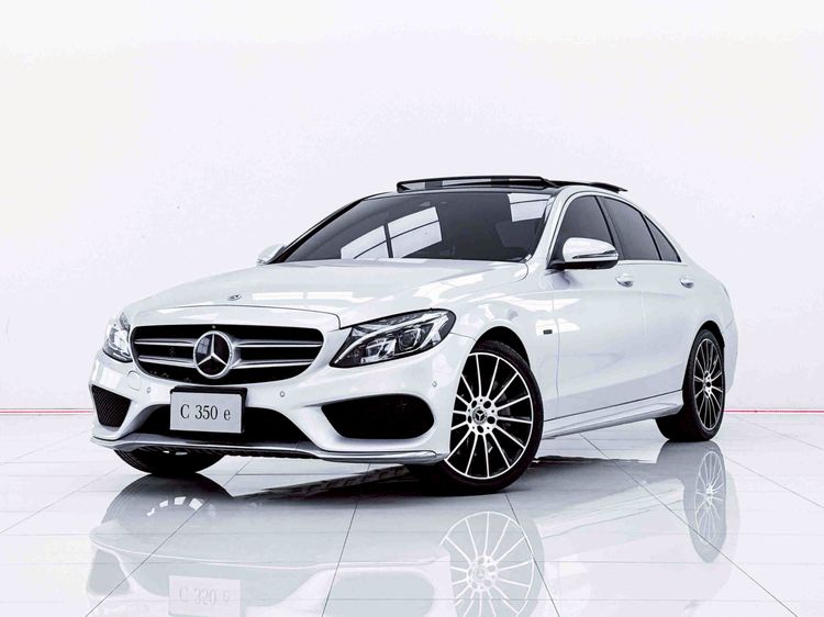 รถ Mercedes-Benz C-Class C350e สี เทา