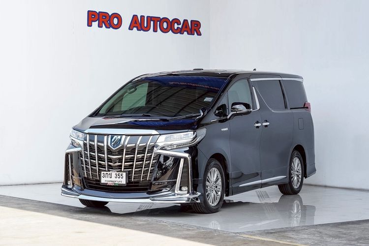 Totota ALPHARD 2.5 HYBRID SR C-Package E-Four ปี 2018 - ออโต้ (เบนซิน+ไฟฟ้า)