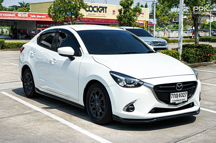 Mazda Mazda 2 2018 1.3 High Connect Sedan เบนซิน ไม่ติดแก๊ส เกียร์อัตโนมัติ ขาว รูปที่ 3