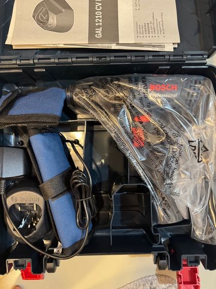 BOSCH GSB 120 Li สว่านกระแทกไร้สาย 12V แบตเตอรี่ 1 ก้อนเเละแท่นชาร์ข