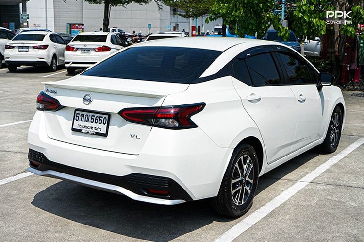 Nissan Almera 2024 1.0 EL Sedan เบนซิน ไม่ติดแก๊ส เกียร์อัตโนมัติ ขาว รูปที่ 4