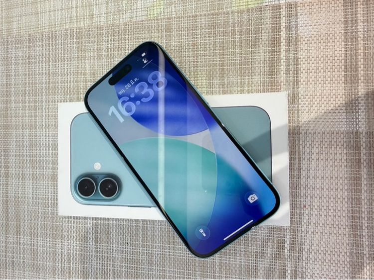 iPhone 16 สีเขียว 128 ประกันศูนย์ ผ่อนได้ รับเทิร์น รูปที่ 7