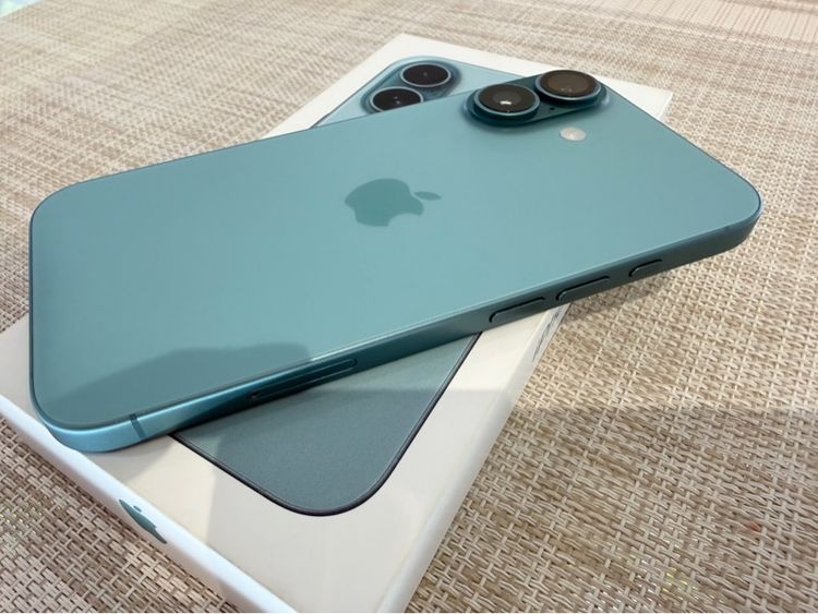 iPhone 16 สีเขียว 128 ประกันศูนย์ ผ่อนได้ รับเทิร์น รูปที่ 2