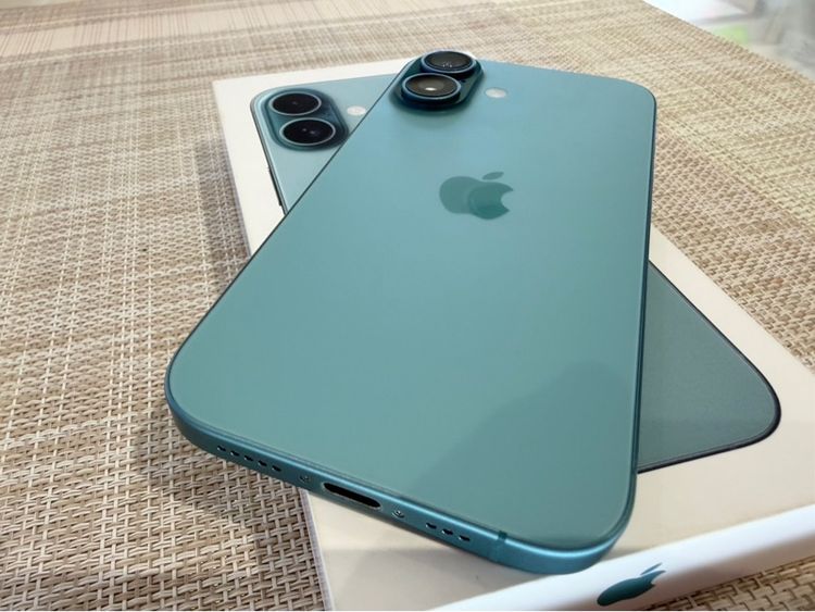 iPhone 16 สีเขียว 128 ประกันศูนย์ ผ่อนได้ รับเทิร์น รูปที่ 5