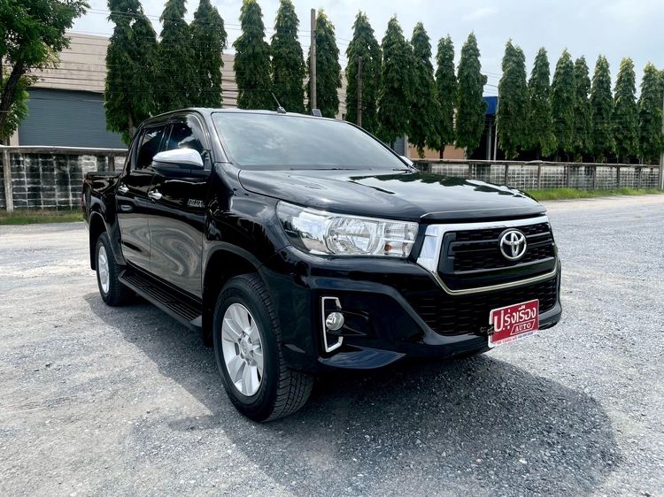 Toyota Hilux Revo 2019 2.4 E Prerunner Pickup ดีเซล ไม่ติดแก๊ส เกียร์ธรรมดา ดำ รูปที่ 3