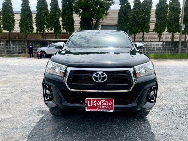 Toyota Hilux Revo 2019 2.4 E Prerunner Pickup ดีเซล ไม่ติดแก๊ส เกียร์ธรรมดา ดำ รูปที่ 2