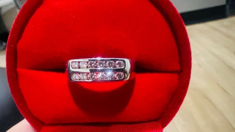แหวนเพชร2แถว พร้อมใบรับประกัน รูปที่ 16